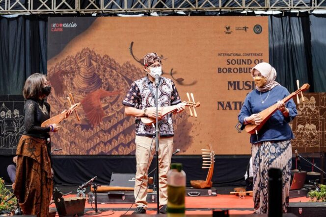 
					Menjalin Persaudaraan Lintas Bangsa Melalui Musik, Kemenparekraf Sambut konferensi Internasional Sounds of Borobudur