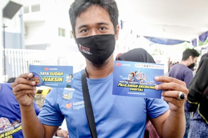 
					Lazada Gelar Sentra Vaksinasi