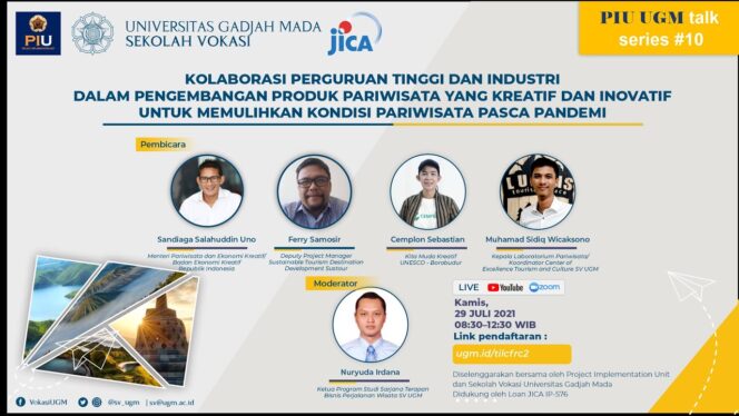 
					Webinar Project Implementation Unit Universitas Gajah Mada