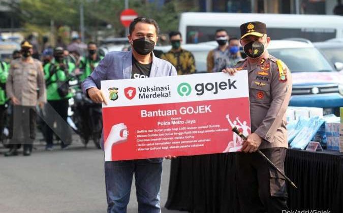 Gojek dan Polda Metro Jaya Siap Sukseskan Vaksinasi