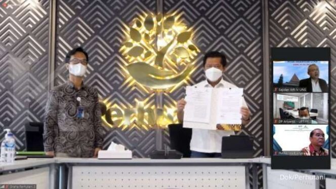 
					Perhutani Kerjasama dengan UNS Dukung Merdeka Belajar