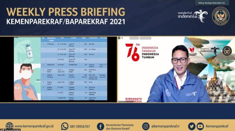 Penyaluran Bantuan untuk Pelaku Parekraf Dipermudah