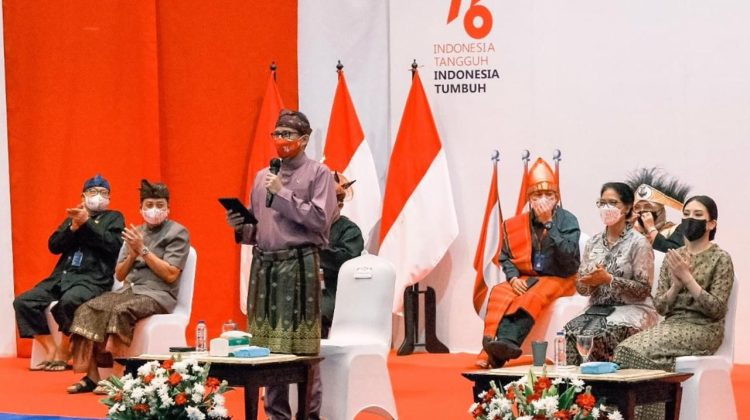 Bangkitkan Optimisme Masyarakat Khususnya Pelaku Parekraf di Hari Kemerdekaan