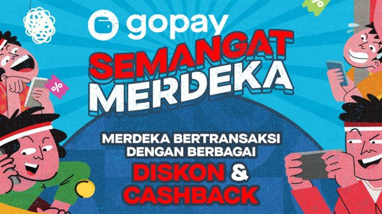 GoPay Menghadirkan Promo Cashback Hingga 60%