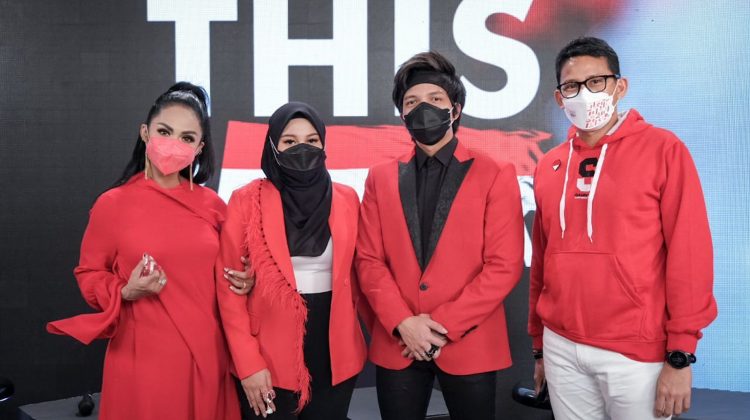 Luncurkan Lagu This Is Indonesia,konten Kreator Dapat Apresiasi dari Sandiaga Uno