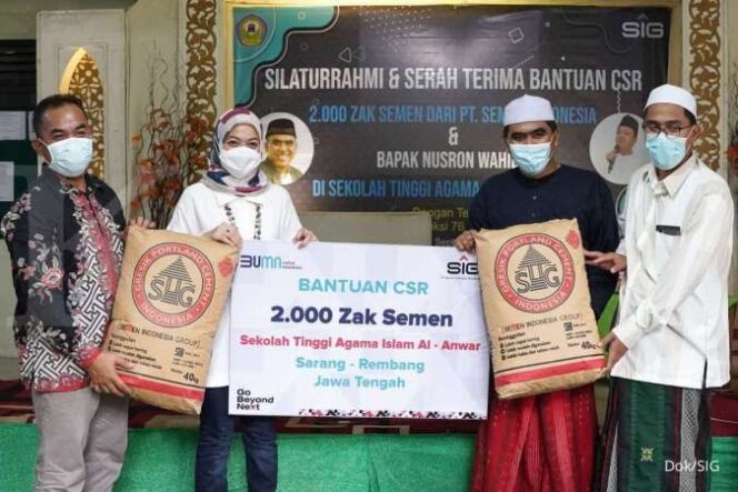 
					SIG Salurkan Bantuan Kepada STAI Al-Anwar Rembang, Jawa Tengah