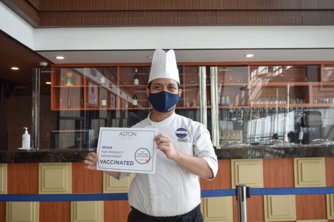 
					Seluruh Karyawan ASTON Kartika Grogol Sudah Divaksin