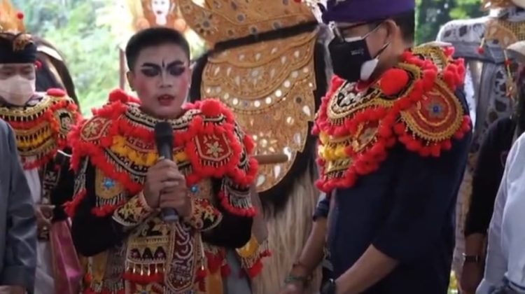 Sandiaga Uno Dorong Ekraf di Gianyar Bali dapat Bersaing di Kancah Internasional