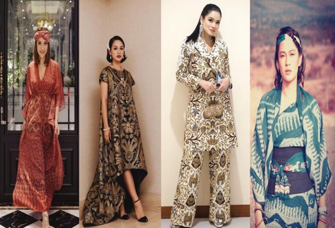 
					Referensi Busana Batik dari Seleb Indonesia