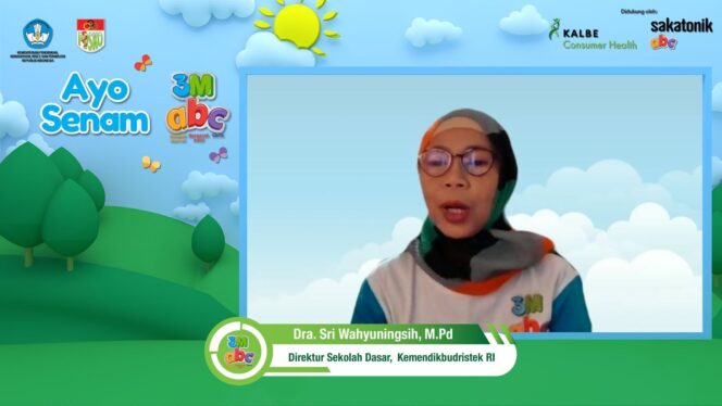 
					Kemendikbudristek RI & Kalbe Consumer Health Ajak Siswa SD Kampanye 3M ABC