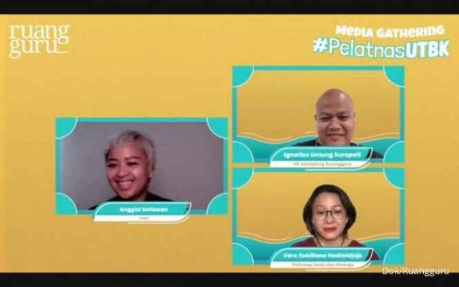 
					Persiapkan Pelajar untuk Sukses Hadapi UTBK, Ruangguru Gelar Program Holistik PelatnasUTBK