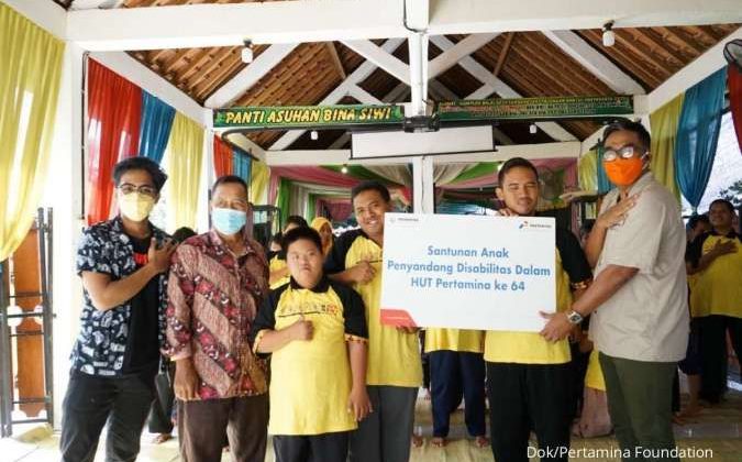 Pertamina Foundation Salurkan Bantuan Pendidikan untuk Anak Disabilitas Panti Asuhan Bina Siwi