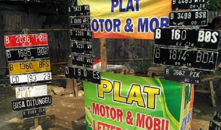 Tahun 2022 Semua Pelat Kendaraan Akan Dipasangi Chip