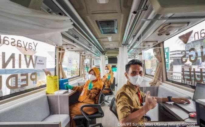 Pemkab Subang Gandeng Yayasan Wings Peduli Roadshow ke Sekolah-Sekolah dengan Vaccination Bus