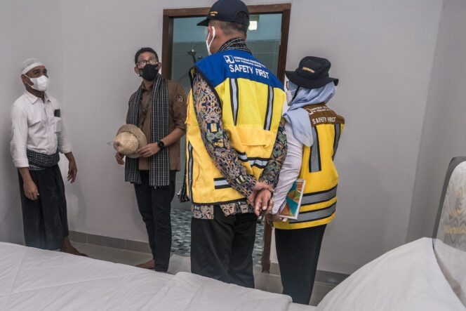 
					Menparekraf Tinjau Homestay di Desa Wisata Mong NTB