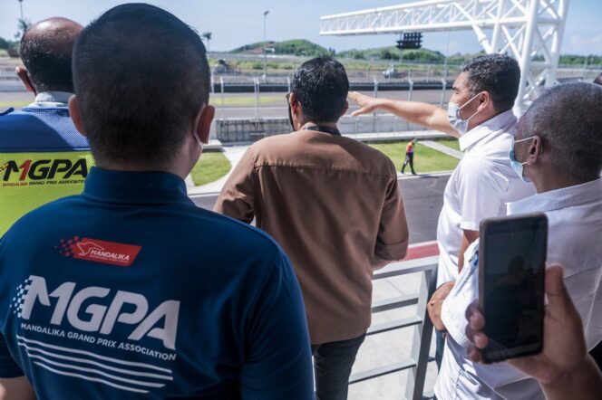 
					Sandiaga Uno Tinjau Persiapan Prokes MotoGP Mandalika 