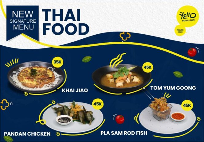 
					Menu Khas Thailand Hadir di YELLO Manggarai Hotel Jakarta