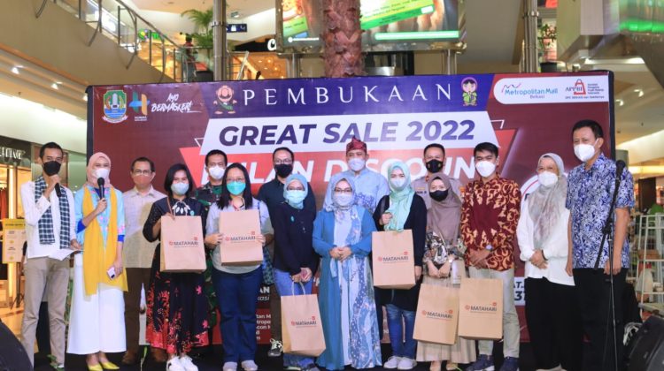 Sambut HUT Kota Bekasi Pemda Kota Bekasi Gelar Great Sale Belanja di Mal