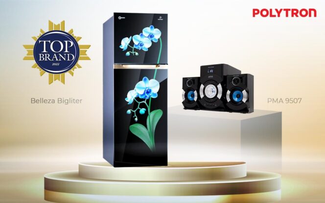 
					Polytron Raih Top Brand Award 2022