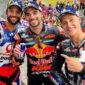 Foto Miguel Oliveira (tengah) Sukses Menangkan MotoGP Mandalika