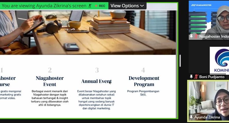 Niagahoster Bersama 1000 Startup Digital Kemenkominfo, Bantu UMKM dan Startup Pemula