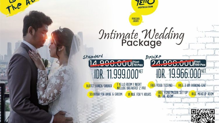 Yello Manggarai Jakarta Hadirkan Paket Pernikahan on Budget, Love Is In The Air