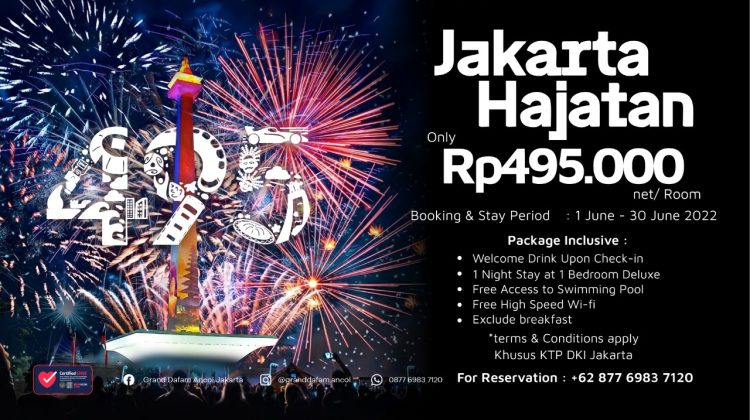 Rayakan Hajatan Jakarta Ke-495 Bersama Grand Dafam Ancol