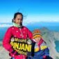 Sakhi Bocah Sekolah Dasar Mendaki Hingga Puncak Rinjani