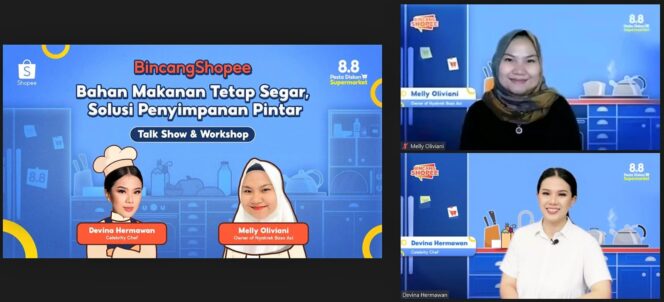 
					Shopee 8.8 Pesta Diskon Supermarket, Kiat Cermat Mengelola Bahan Makanan Tetap Segar