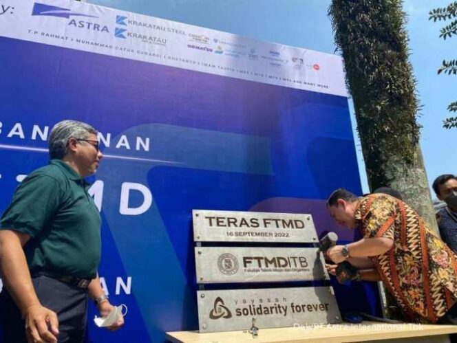 
					Astra Dukung Revitalisasi Teras Fakultas Teknik Mesin dan Dirgantara ITB