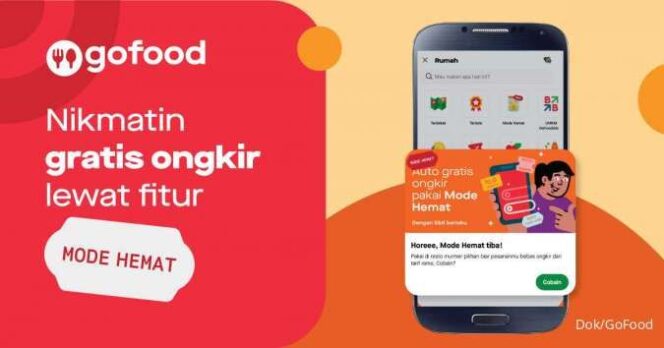 
					GoFood Luncurkan Fitur Mode Hemat, Pesan Makan Gratis Ongkos Kirim