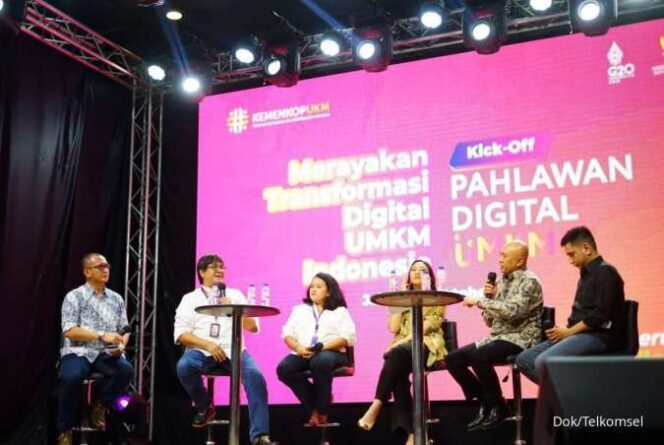 
					Akselerasikan Banyak UMKM Go Digital, Telkomsel Dukung Perhelatan Pahlawan Digital