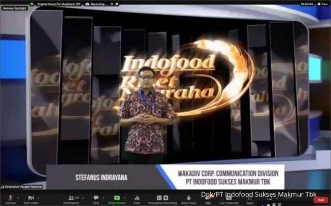 
					Indofood Gelar Simposium Pangan Nasional & Berikan Dana Riset kepada 64 Mahasiswa S1