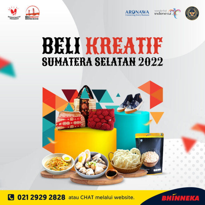 
					Bersama Kemenparekraf, Bhinneka Dukung Program Beli Kreatif Sumatera Selatan