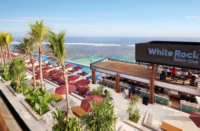 White Rock Beach Club Pantai Melasti, Ungasan Beach Club Terbaru dan Paling Mewah Disisi Selatan Bali