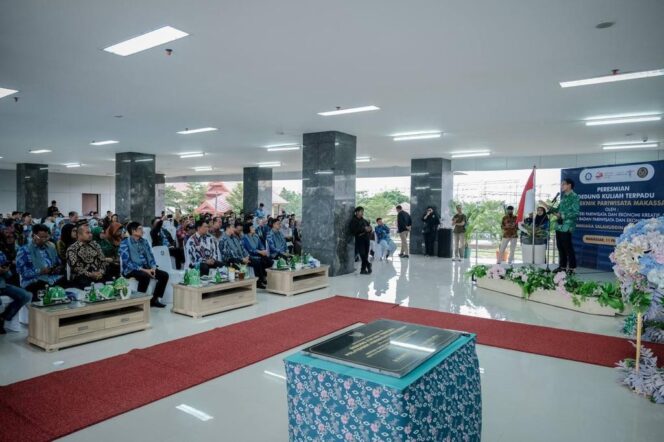 
					Gedung Kuliah Terpadu Poltekpar Makassar Diresmikan