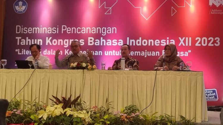 Adibangsa, Adiwangsa Jadi Slogan Kongres Bahasa Indonesia (KBI) XII Tahun 2023