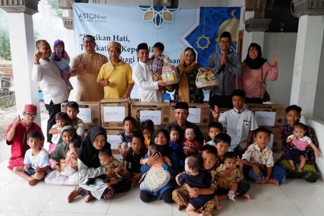 
					Aston Inn Pandanaran Berbagi Sesama di Panti Manarul Mabrur