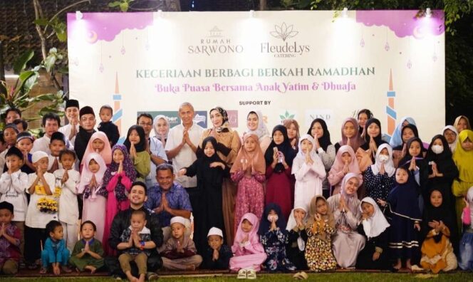 
					Keceriaan Berbagi Berkah Ramadhan Bersama Fleudelys Catering dan Rumah Sarwono