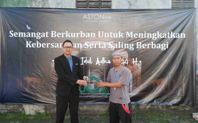 
					Aston Inn Pandanaran Semarang Berbagi Semangat Berkurban