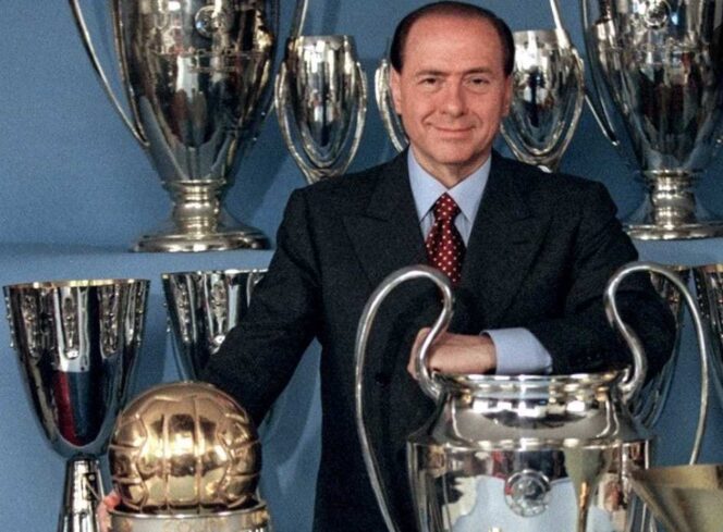 
					Mantan Presiden AC Milan Silvio Berlusconi Tutup Usia