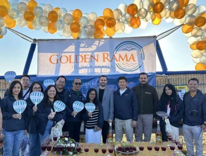 
					Golden Rama Tours & Travel Sambut Balon Udara di Turki, Siap Layani Wisatawan Indonesia