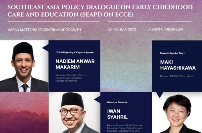 
					Indonesia Siap Pimpin dan Sambut Kehadiran 11 Menteri Pendidikan ASEAN di Forum SEAPD on ECCE