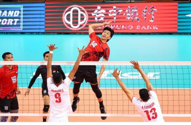 
					Kejuaraan Voli Asia 2023: Kalahkan Bahrain, Indonesia Juara Grup F