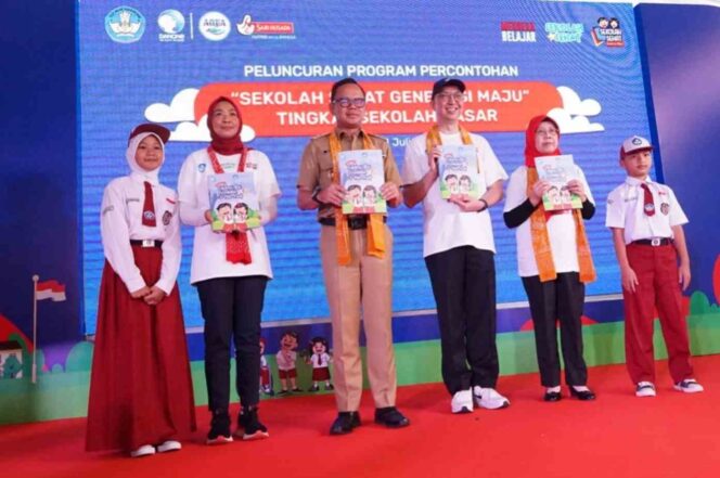 
					Peluncuran Program Percontohan Wujudkan Sekolah Sehat Generasi Maju