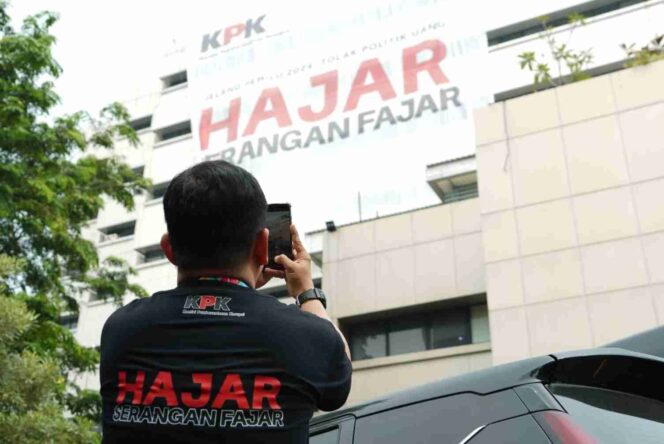 
					Cegah Politik Uang Pemilu 2024, KPK Kampanyekan Hajar Serangan Fajar
