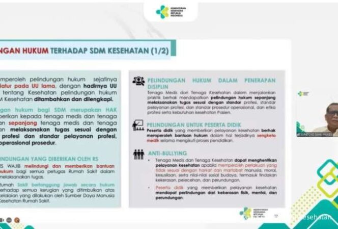 
					Dokter dan Nakes Tak Bisa Serta Merta Dipidana Dalam UU Kesehatan