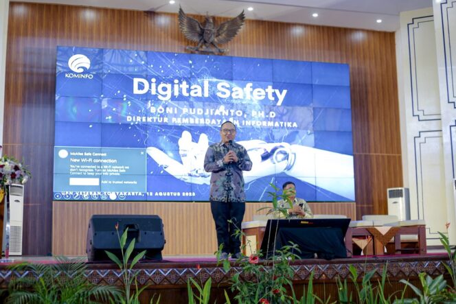 
					Kominfo Ajak Mahasiswa UPN Yogyakarta Jaga Keamanan Digital