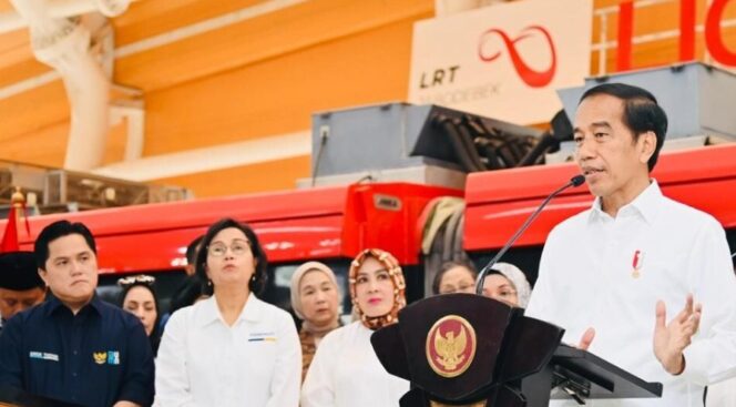 
					Presiden Jokowi Resmikan Moda Transportasi Massal LRT Jabodebek