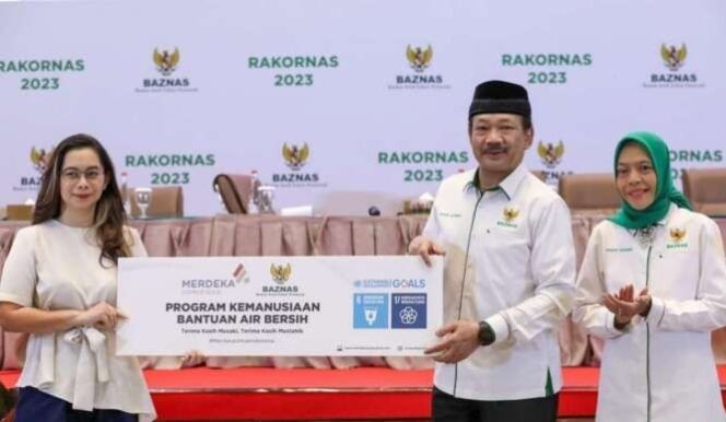 
					MDKA dan Baznas Menyalurkan 650Liter Air Bersih